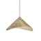 Besa Lighting Hoppi Cord Pendant, Mocha, Satin Nickel Finish, 1x5W LED 1XT-191383-LED-SN - alternate 1